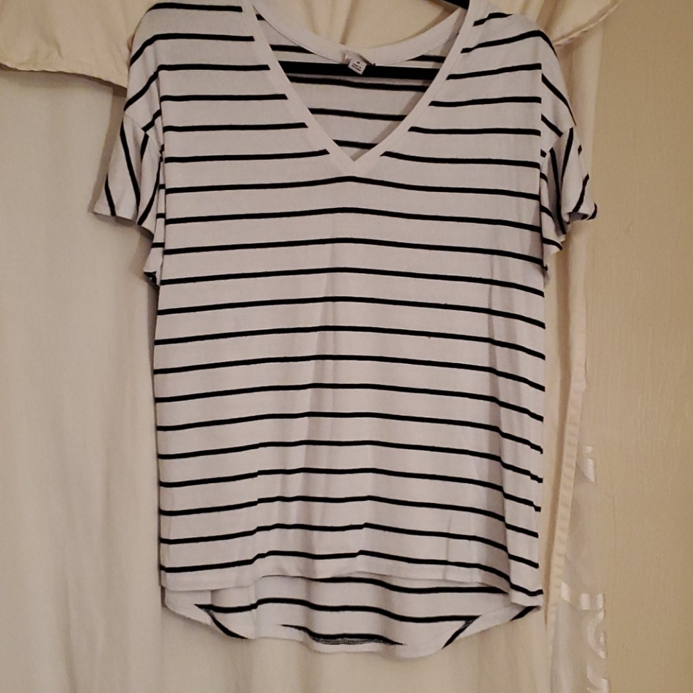 Black/White A New Day Shirt
